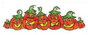 O-94-HK Jack-o-Lantern Border